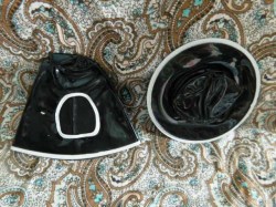 BLACK VINYL HATS VIEW